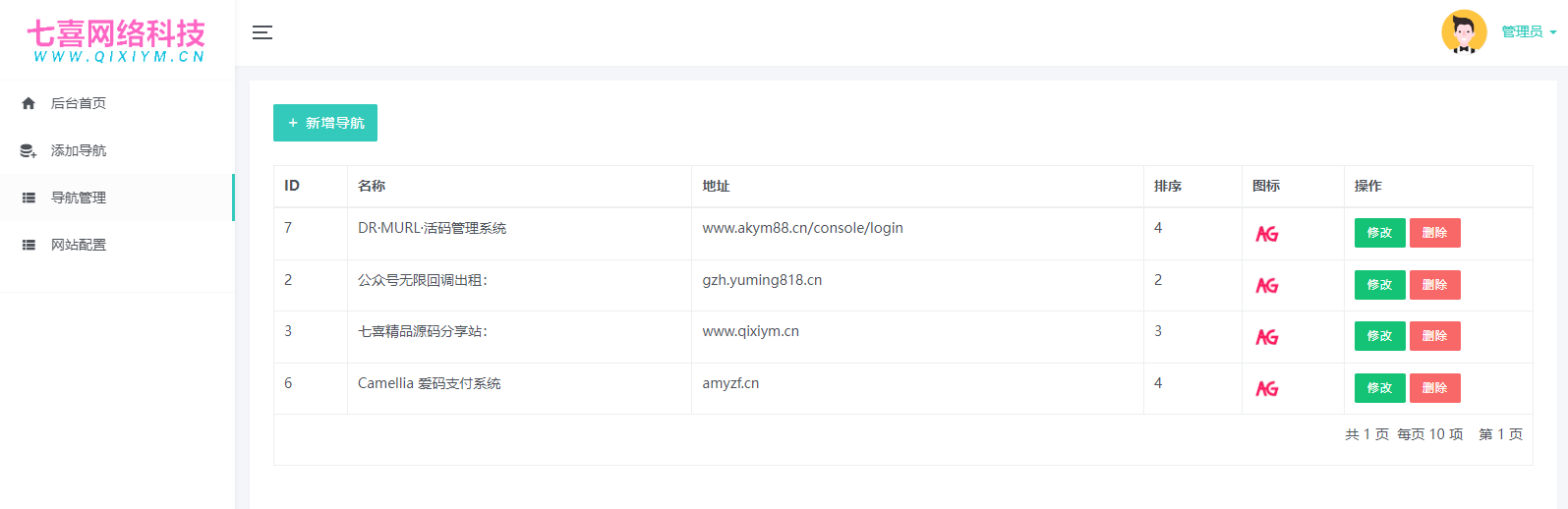 图片[3]-网站导航引导页++搭建教程+免费使用+站长亲测-七喜精品源码网